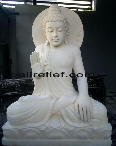Bali Stone Buddha Statue - Statue REL-019